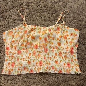 Floral Print Women's Top